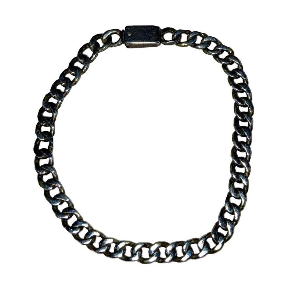Mexican Sterling Hand Made Chain Bracelet